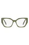 PRADA 54MM SQUARE OPTICAL GLASSES