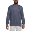 Nike Fc Barcelona Club Third  Men's Soccer French Terry Crew-neck Sweatshirt In Gray