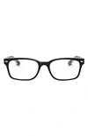 RAY BAN 51MM SQUARE OPTICAL GLASSES