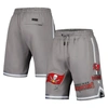 PRO STANDARD PRO STANDARD GRAY TAMPA BAY BUCCANEERS CLASSIC CHENILLE SHORTS