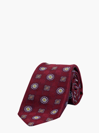 Kiton Ciro Paone Tie In Red