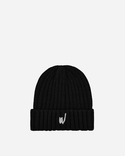 Wild Things W Logo Beanie In Black