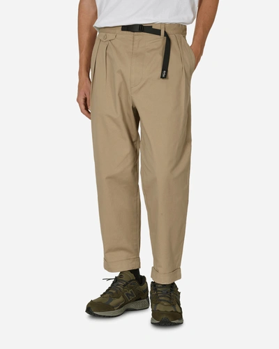 Wild Things Wt 2 Tuck Trousers In Beige