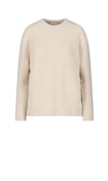 Chloé Crewneck Jumper In White