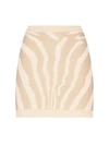 Balmain Synthetic Fibers Skirt In Beige