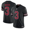 Nike Budda Baker Arizona Cardinals  Men's Dri-fit Nfl Limited Football Jersey In Black
