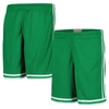 MITCHELL & NESS YOUTH MITCHELL & NESS GREEN BOSTON CELTICS HARDWOOD CLASSICS SWINGMAN SHORTS