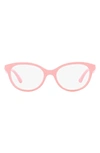 DOLCE & GABBANA 49MM BUTTERFLY OPTICAL GLASSES