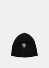 Undercover Rose Patch Beanie In Black