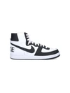 Comme Des Garçons Homme Deux Black & White Nike Edition Terminator High Sneakers In Black