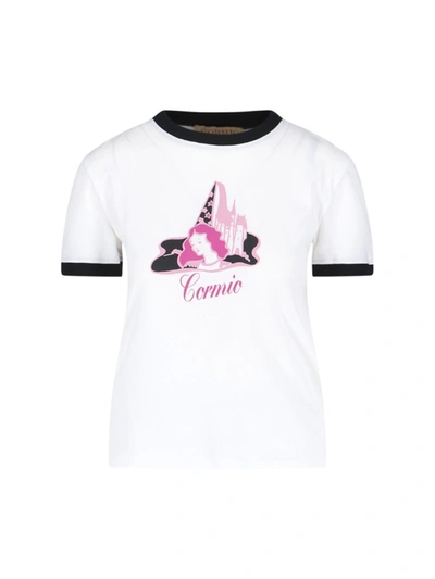 Cormio Logo-print Cotton T-shirt In White