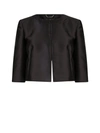 ALBERTA FERRETTI LINED CROP FIT JACKET
