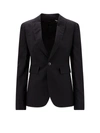 Sapio Single-breasted Blazer Jacket