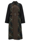 Burberry Embroidered Gabardine Bradford Trench Coat
