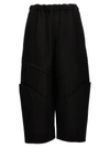 COMME DES GARÇONS CROPPED PANTS BLACK