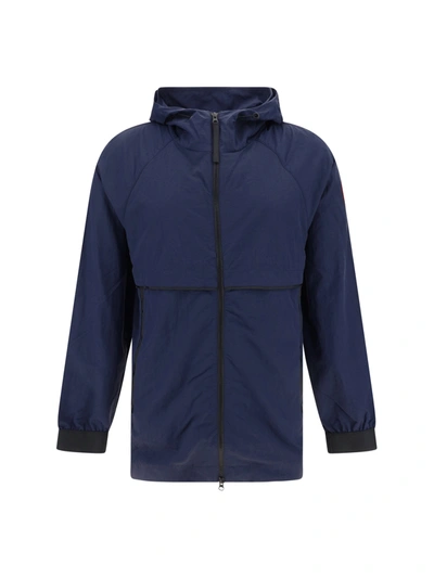 Canada Goose Faber Wind Hood Sport Jacket In Blau