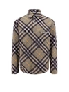 Burberry Wool Blend Checked Overshirt