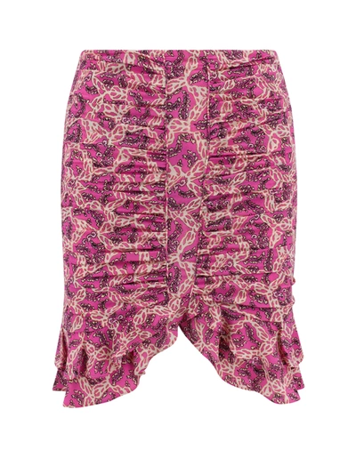 Isabel Marant Milendi Skirt In Pink
