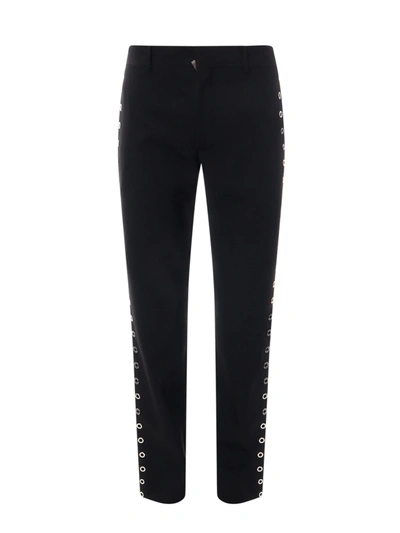 Off-white Trouser In Black