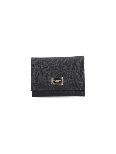 Dolce & Gabbana Wallets In Black