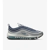 Nike Air Max 97 Og Metallic Silver/chlorine Blue Dq9131-001 Women's In Grey