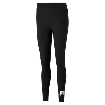 Puma Women's Essentials Logo Leggings In Black