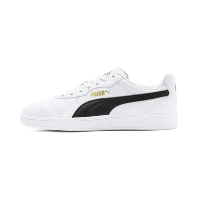 Puma Astro Kick Sl Men's Sneakers In White- Team Gold-gray Violet