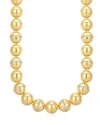 LUV AJ OVERSIZED BALL CHAIN NECKLACE- GOLD