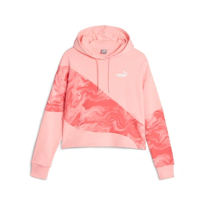 Puma Women's Power Marbleised Hoodie In Multi