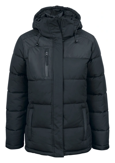 Clique Blizzard Insulated Womens Jacket In Black