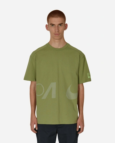 Nike Ispa T-shirt Alligator / Ghost Green / Light Silver In Multicolor