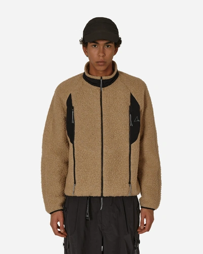Roa Polar Fleece Jacket In Brown