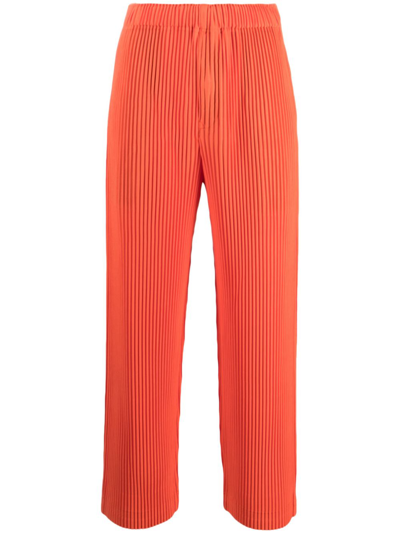 Issey Miyake Orange Monthly Color August Trousers