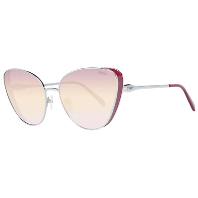 Emilio Pucci Silver Women Sunglasses