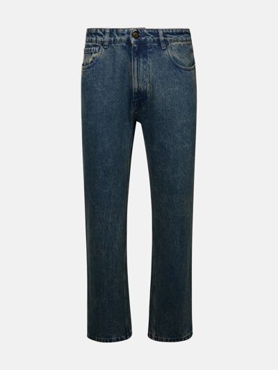 Ferrari Blue Cotton Jeans