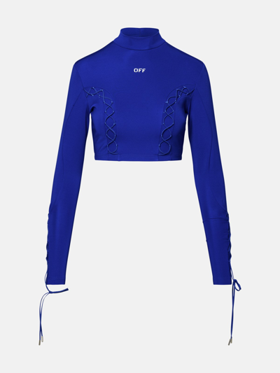 Off-white Blue Polypropylene Sweater