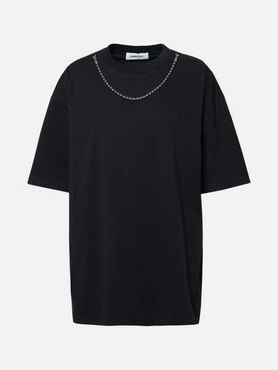 Ambush Ballchain Cotton T-shirt In Negro