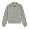 Ba&sh Baltan Knit Sweater In Grey