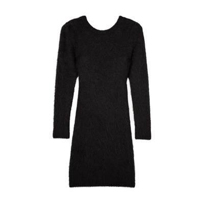 Ba&sh Tunia Boat Neck Dress In Black