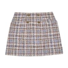 Ba&sh Wool-blend Mini Skirt In Multicolor