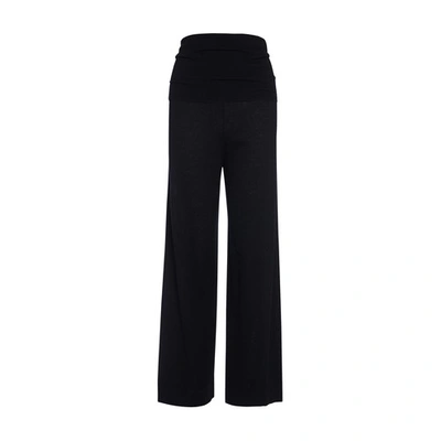 Eres Feuilleton Wide Trousers In Noir