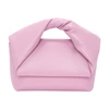 Jw Anderson Medium Twister - Leather Top Handle Bag In Baby_pink
