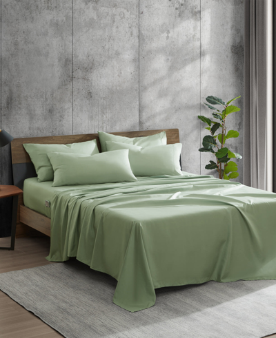 Kenneth Cole Solution Solid Sheet Set In Green