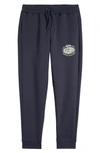 Hugo Boss Boss X Nfl Cotton-blend Tracksuit Bottoms With Collaborative Branding In Lions