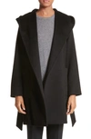 MAX MARA RIALTO HOODED CAMEL HAIR COAT