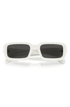 Prada Men's 55mm Talc Sunglasses In Multi