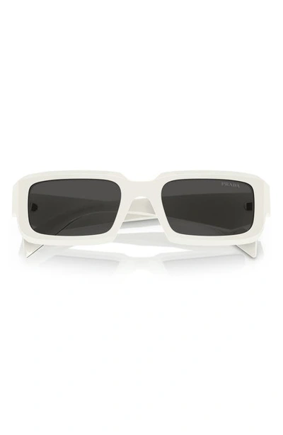 Prada Men's 55mm Talc Sunglasses In Multi