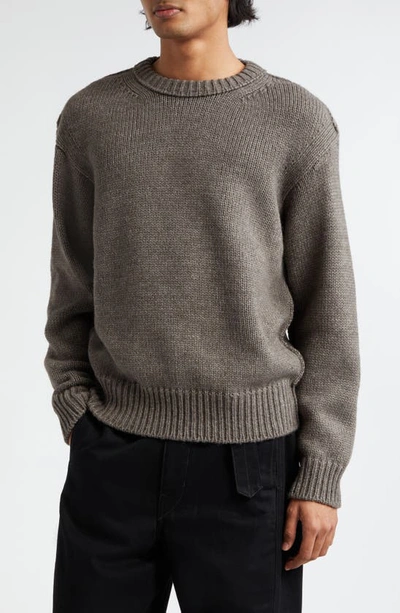 Lemaire Boxy Jumper In Grey