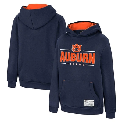 Colosseum Kids' Big Boys  Navy Illinois Fighting Illini Lead Guitarists Pullover Hoodie