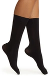 Hue 3-pack Opaque Stretch Nylon Socks In Black